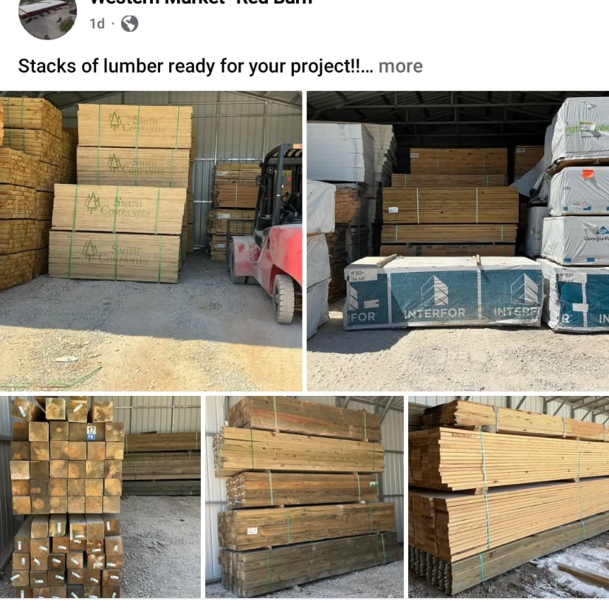 Lumber & Building Material Lots